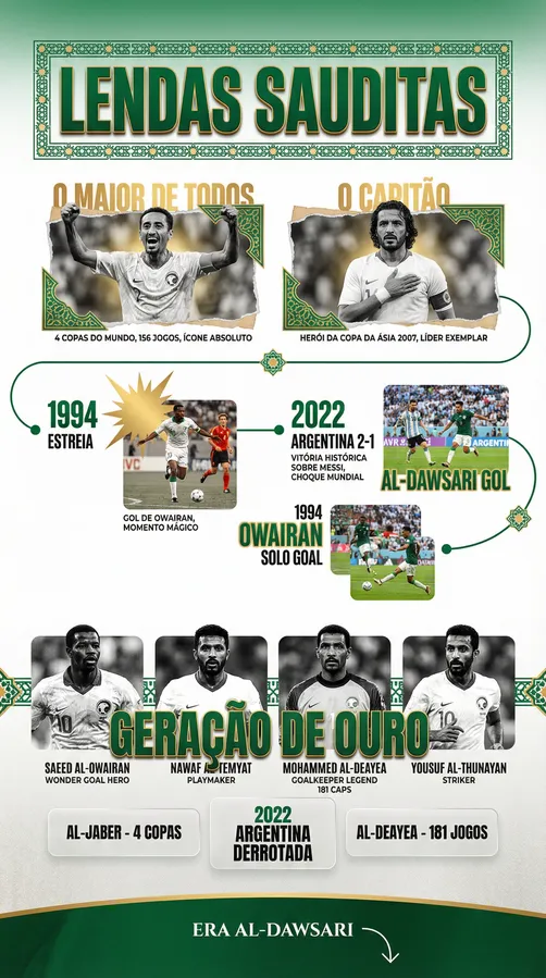 Arábia Saudita - Leyendas