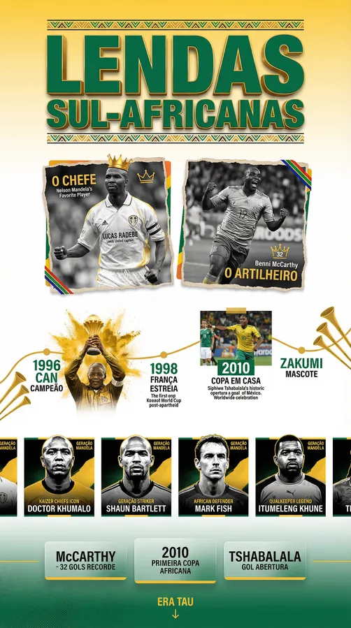 África do Sul - Leyendas