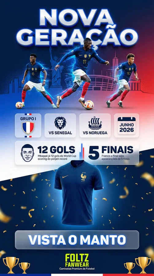 França - Plantel 2026