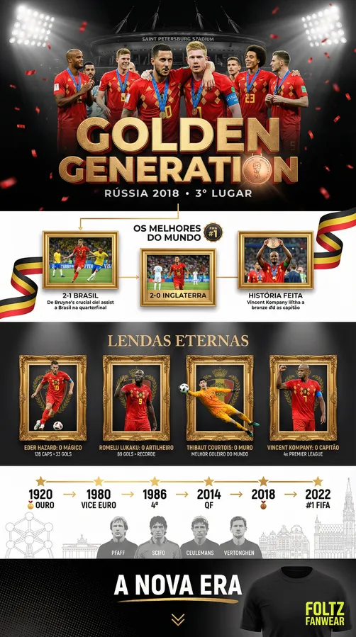 Bélgica - Plantel 2026