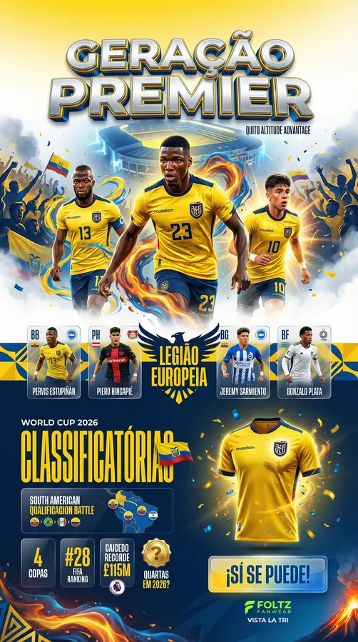 Equador - Plantel 2026