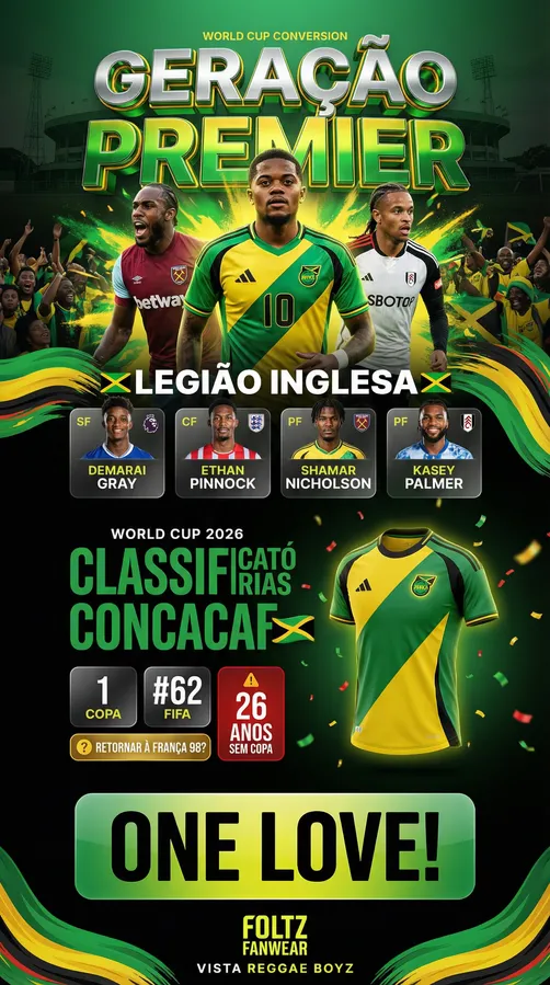 Jamaica - Plantel 2026